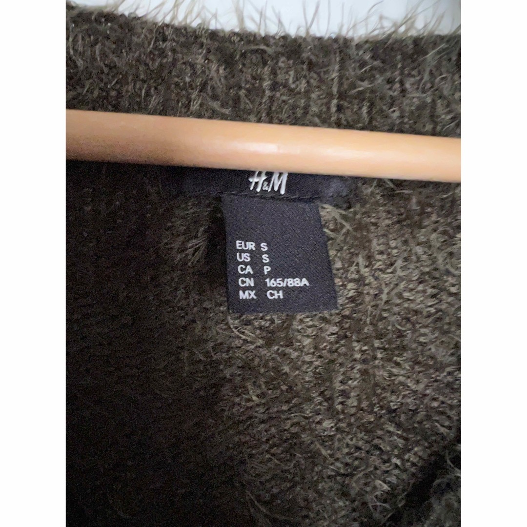 H&H(エイチアンドエイチ)のH&M  ニットセーター　カーキ レディースのトップス(ニット/セーター)の商品写真