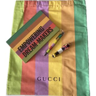 グッチ(Gucci)の【GUCCI】ノベルティ トートバック レインボー【新品未使用】(トートバッグ)