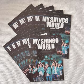 シャイニー(SHINee)のMY SHINee WORLD フライヤー チラシ 10枚セット(アイドルグッズ)