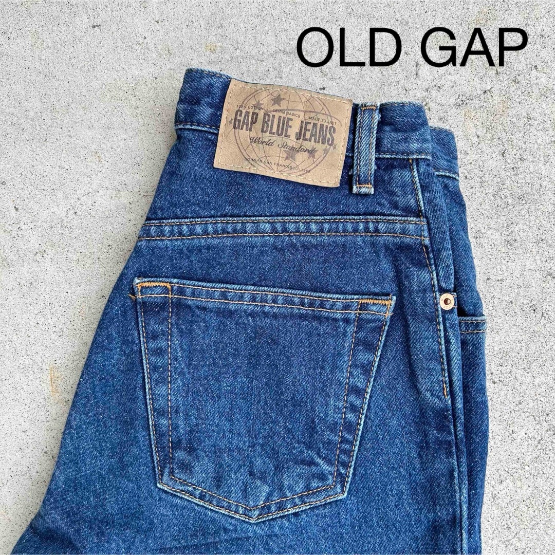 GAP(ギャップ)の美品 90s 00s OLD GAP デニム FOR WOMEN サイズ0 レディースのパンツ(デニム/ジーンズ)の商品写真