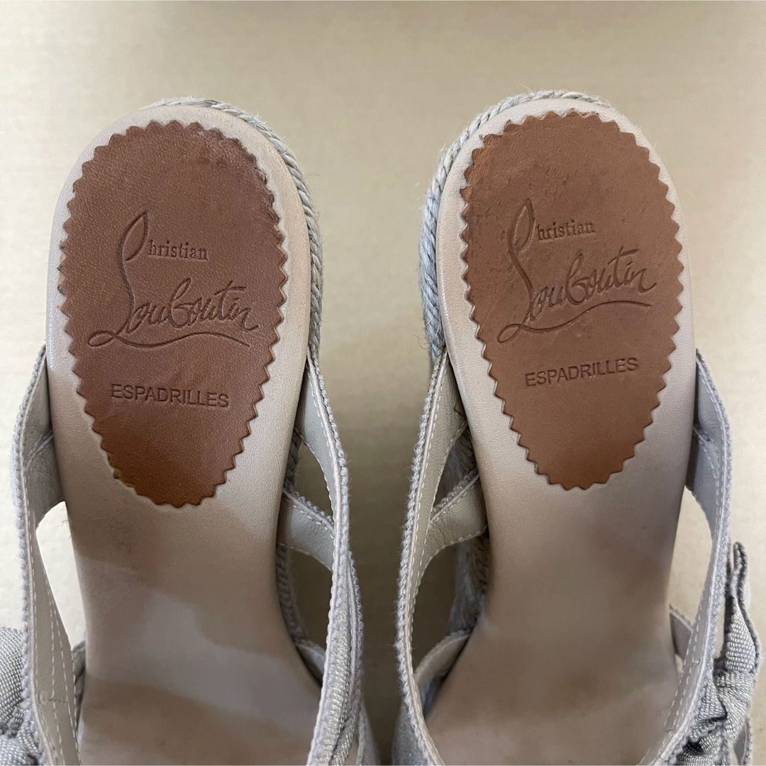Christian Louboutin(クリスチャンルブタン)のクリスチャンルブタン　厚底　ウェッジソール　ミュール　サンダル　ヒール レディースの靴/シューズ(サンダル)の商品写真