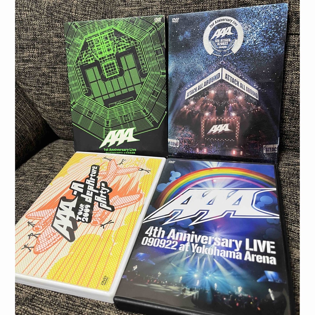 AAA - AAA LIVE DVD 8点セットの通販 by ☆はぁさん☆｜トリプルエー ...