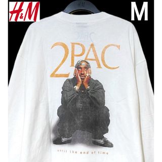 H&M - 新品 H&M × 2PAC コラボ Tシャツ ロンT 長袖 ヒップホップ Mの