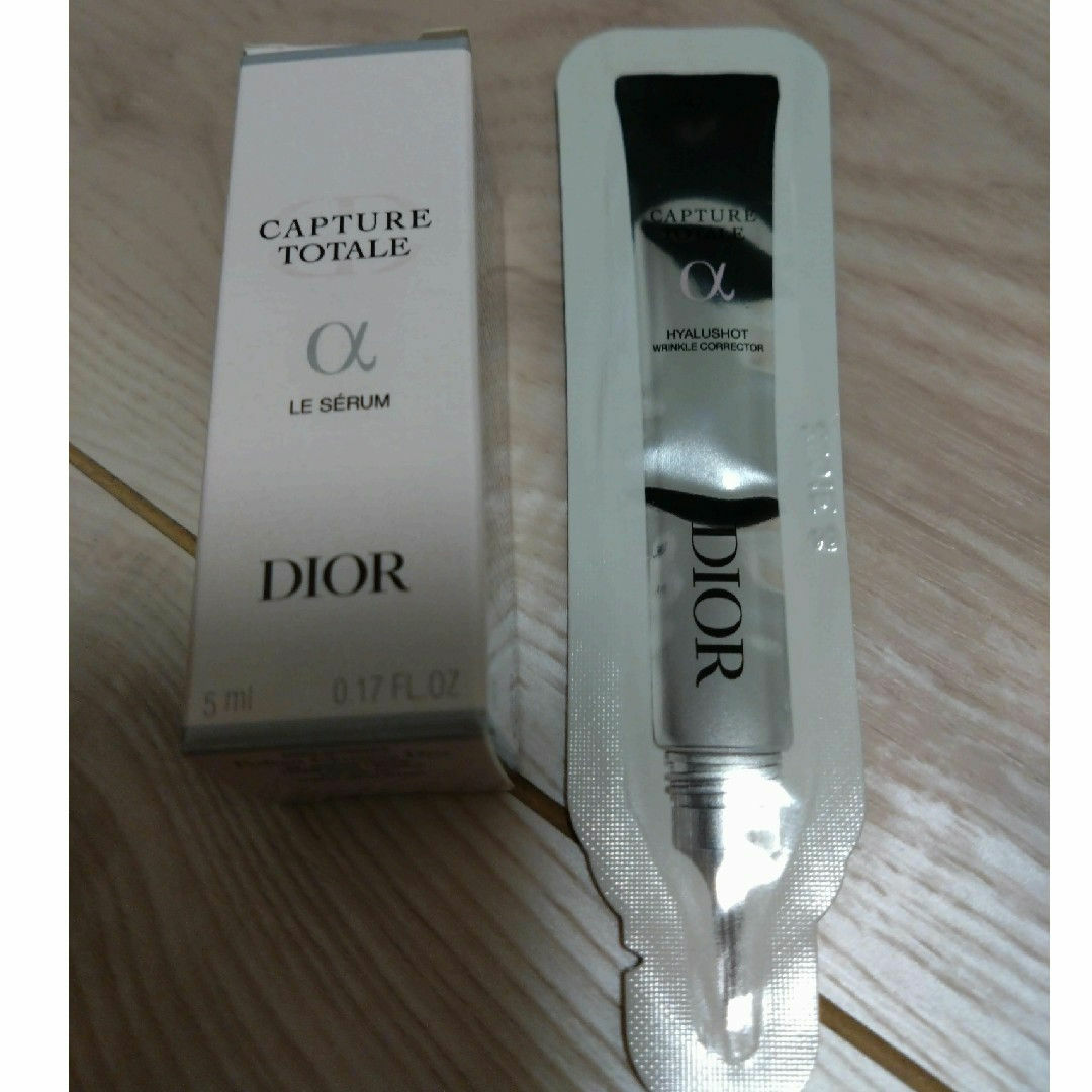 Dior(ディオール)のディオール　カプチュールトータル　ル　セラム＆ヒアルショット　サンプルセット コスメ/美容のスキンケア/基礎化粧品(美容液)の商品写真