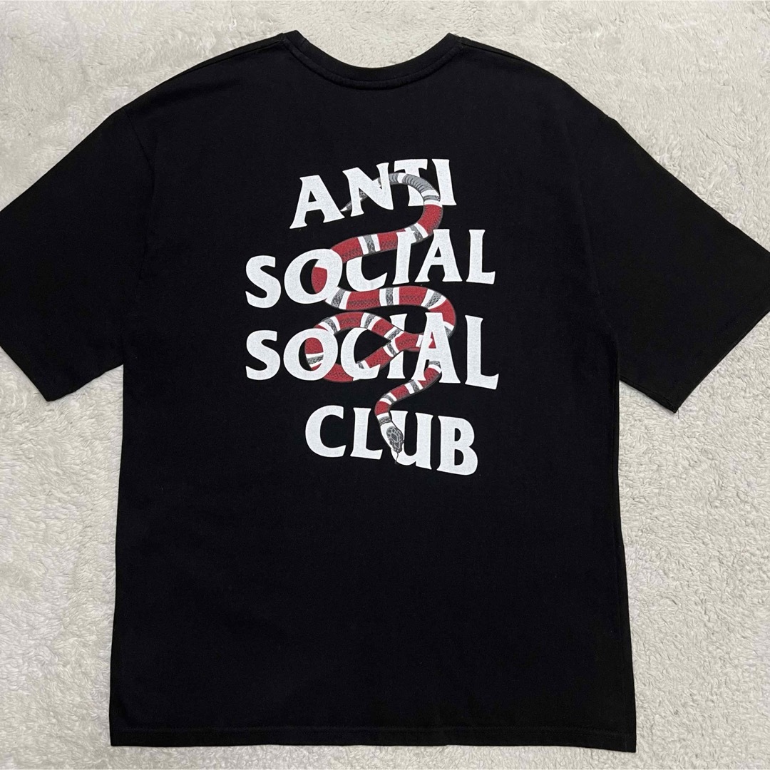 ANTI SOCIAL SOCIAL CLUB(アンチソーシャルソーシャルクラブ)のANTI SOCIAL SOCIAL CLUB Tシャツ   ヘビ　メンズL相当 メンズのトップス(Tシャツ/カットソー(半袖/袖なし))の商品写真