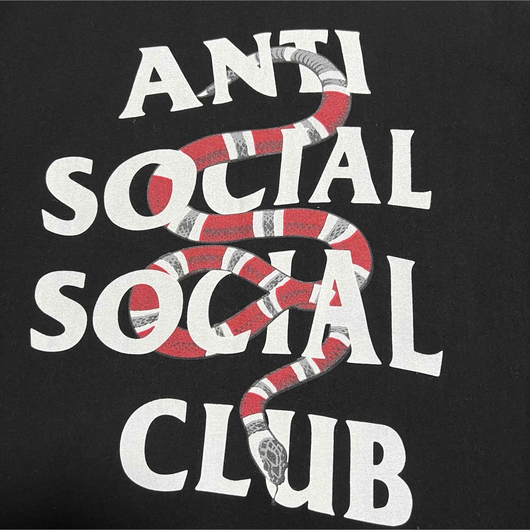 ANTI SOCIAL SOCIAL CLUB(アンチソーシャルソーシャルクラブ)のANTI SOCIAL SOCIAL CLUB Tシャツ   ヘビ　メンズL相当 メンズのトップス(Tシャツ/カットソー(半袖/袖なし))の商品写真