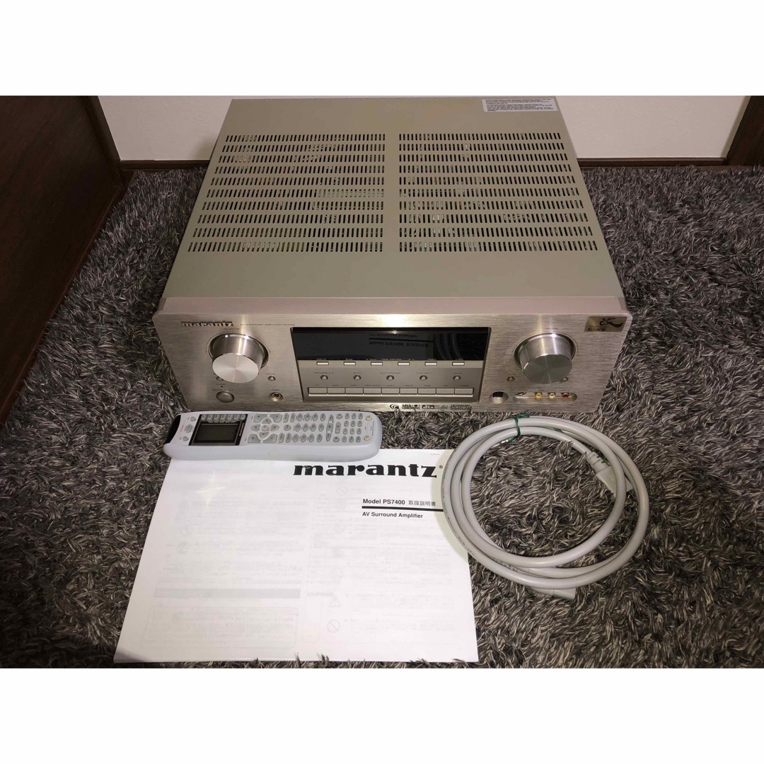 marantz(マランツ)のMarantzAVアンプPS7400 AIRBOW改KAIシリーズ純正リモコン付 スマホ/家電/カメラのオーディオ機器(アンプ)の商品写真