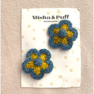 ミーシャアンドパフ(Misha & Puff)のmisha&puff Medium Flower Clip Set 美品(その他)