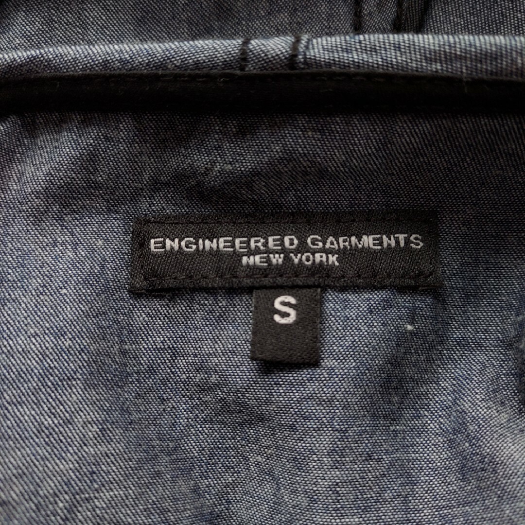 Engineered Garments(エンジニアードガーメンツ)のエンジニアードガーメンツ  デニム カグールシャツ サイズS メンズのトップス(シャツ)の商品写真