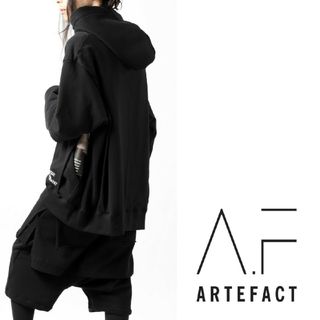 A.F ARTEFACT ドッキング レイヤード プルオーバー パーカー(パーカー)