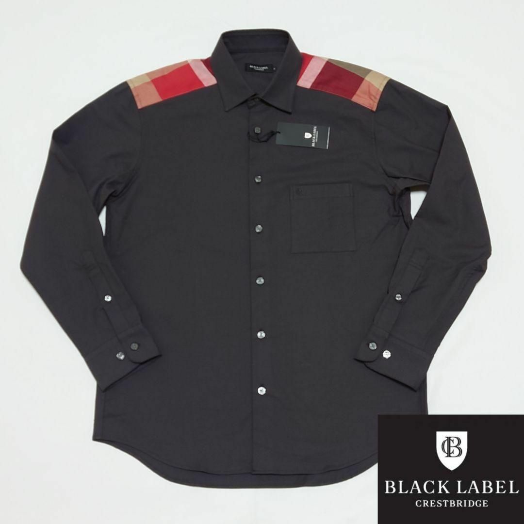 BLACK LABEL CRESTBRIDGE(ブラックレーベルクレストブリッジ)の【新品タグ付き】ブラックレーベルクレストブリッジ チェック長袖シャツ M 08 メンズのトップス(シャツ)の商品写真