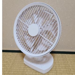 【ジャンク品】SF-DFK20 WT　卓上扇風機（充電式）(扇風機)