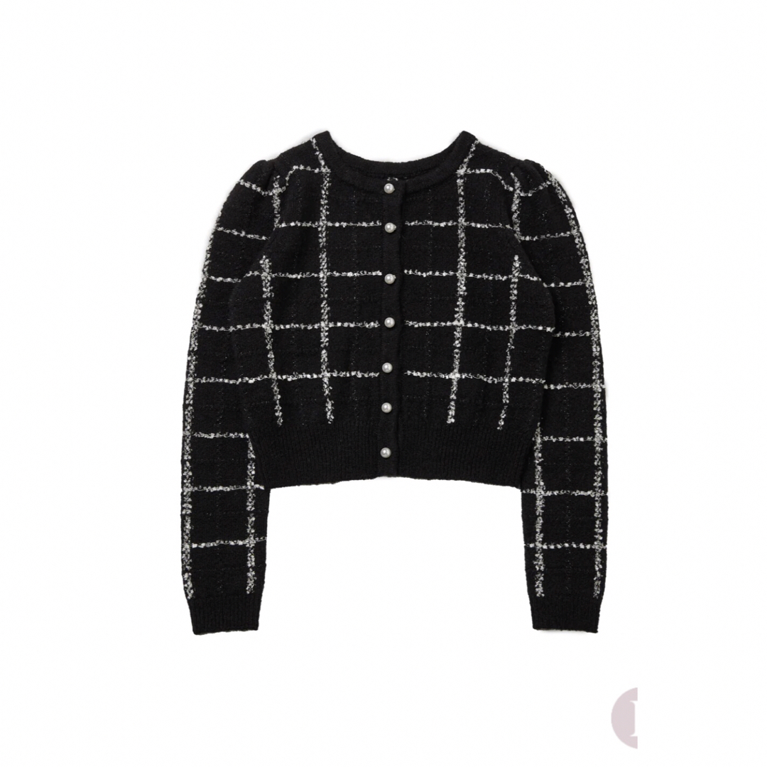 Her lip to(ハーリップトゥ)のBouncy Check Knit Pullover レディースのトップス(カーディガン)の商品写真