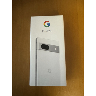 グーグルピクセル(Google Pixel)のGoogle pixel7a  128GB ホワイト(スマートフォン本体)