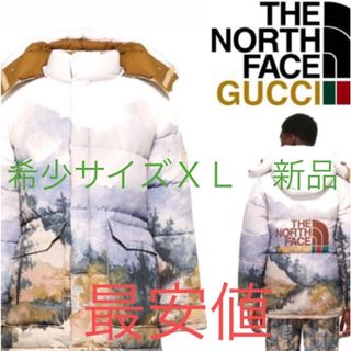 グッチ(Gucci)の新品◆XL◆グッチ GUCCI×THE NORTH FACE ダウンジャケット(ダウンジャケット)