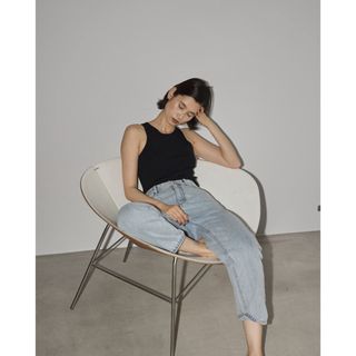 トゥデイフル　Cupin Rib Tanktop