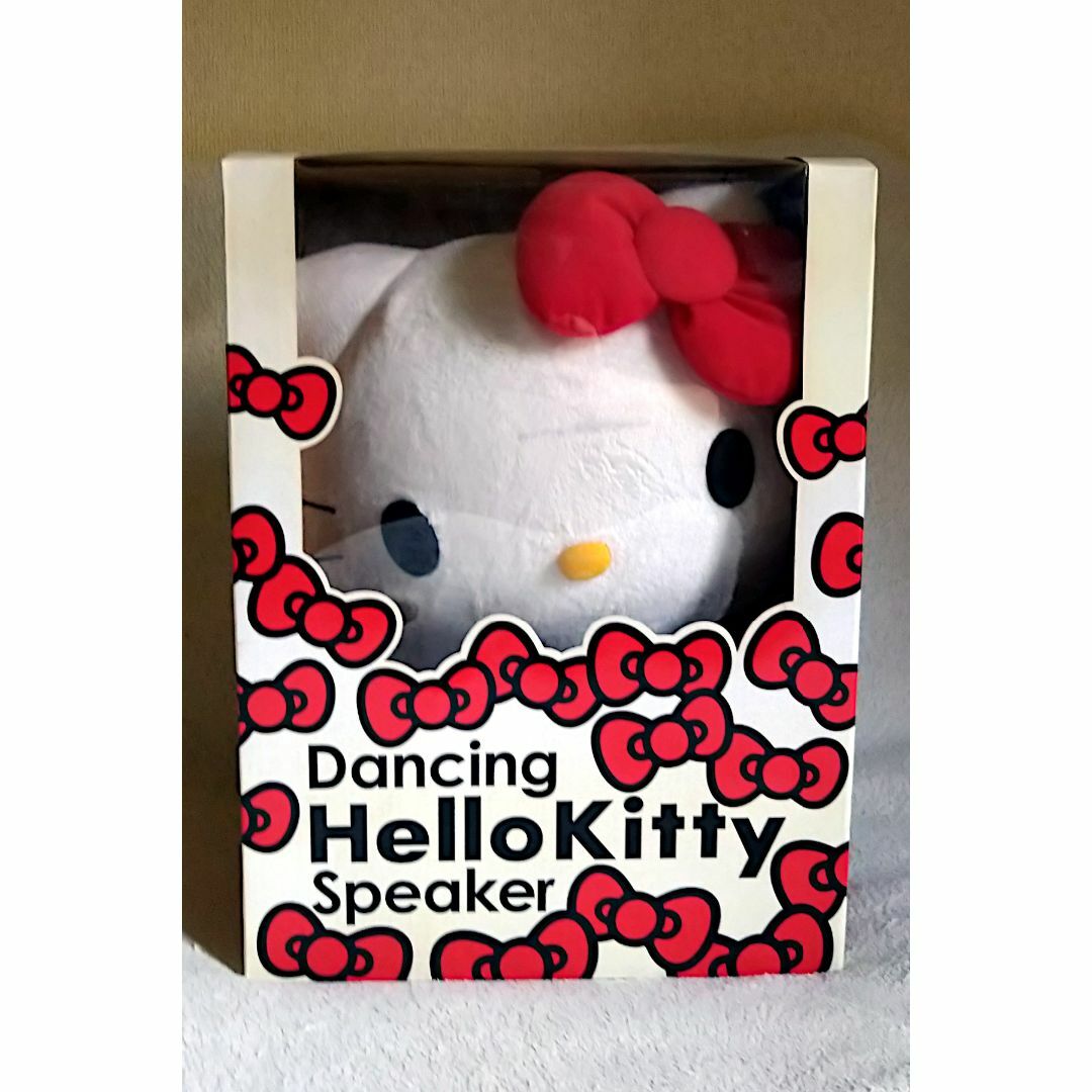 サンリオ(サンリオ)の4月だけ値下げ! ダンシングハローキティ スピーカー Kitty 美品 エンタメ/ホビーのおもちゃ/ぬいぐるみ(ぬいぐるみ)の商品写真