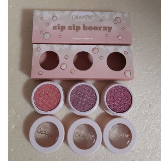 カラーポップ(colourpop)の【未使用※】カラーポップ　スーパーショックシャドウトリオsipsiphooray(アイシャドウ)