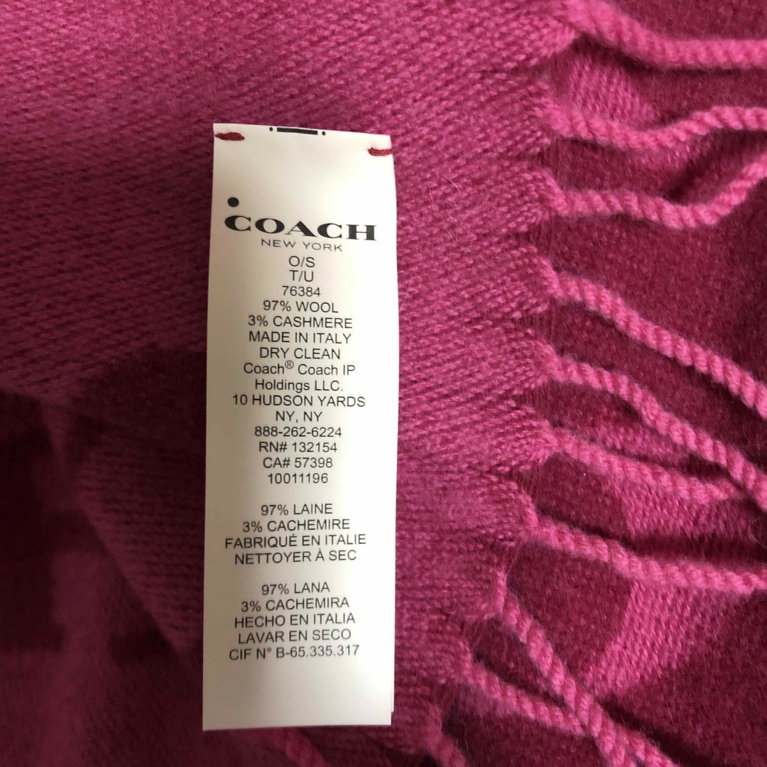 COACH(コーチ)のコーチ キッズ/ベビー/マタニティのこども用ファッション小物(マフラー/ストール)の商品写真