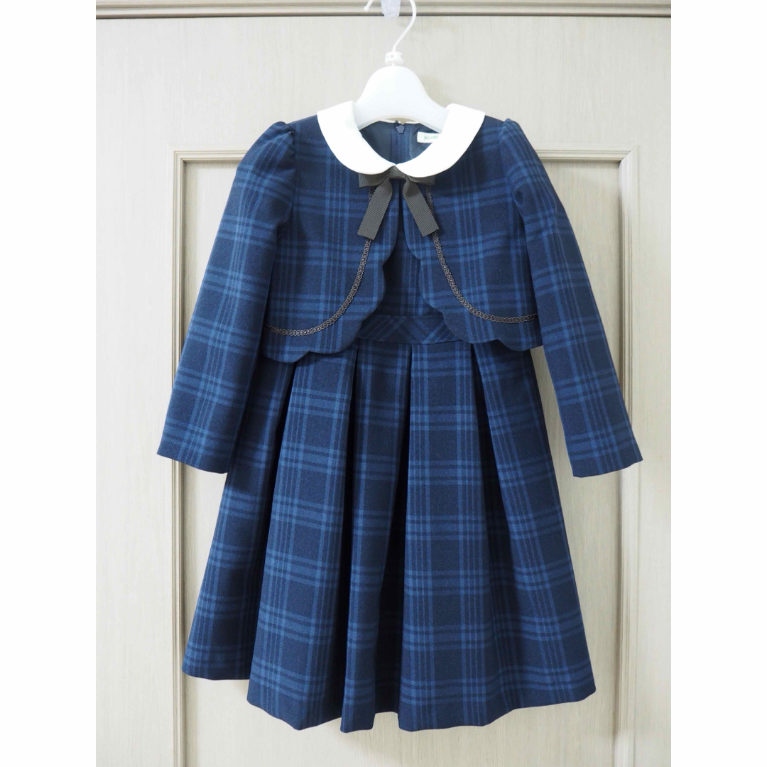 BEAMS(ビームス)のBEAMS mini セレモニーワンピース　セット（ボレロ付き） キッズ/ベビー/マタニティのキッズ服女の子用(90cm~)(ドレス/フォーマル)の商品写真