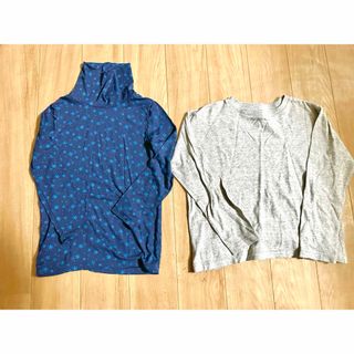 ユニクロ(UNIQLO)の130 UNIQLO ユニクロ ロンT タートルネックセット(Tシャツ/カットソー)