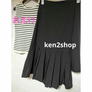 匿名配送＊ken2shop（Ｌ）アシンメトリーレディースキュロット・おまけ付き(キュロット)