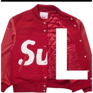 シュプリーム(Supreme)のSupreme Big Logo Chenille Varsity Jacket(スタジャン)