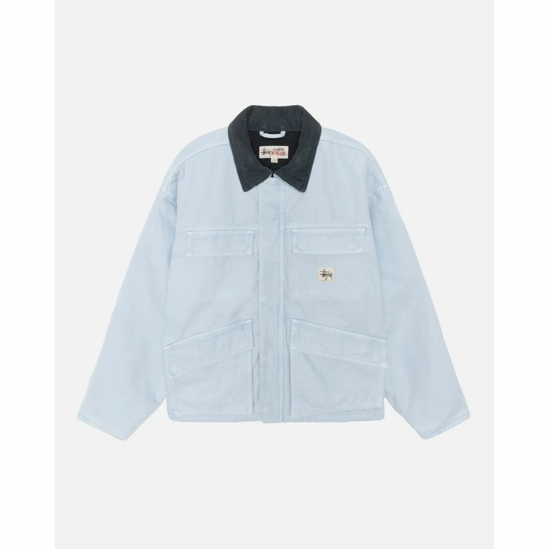 STUSSY - Stussy SHOP JACKET WASHED CANVAS Lの通販 by ケンタ STUSSY - Stussy SHOP JACKET WASHED CANVAS Lの通販 by ケンタ