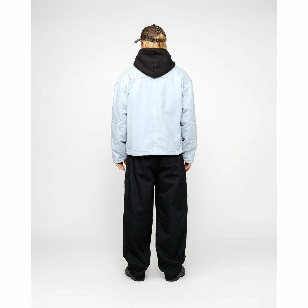 STUSSY - Stussy SHOP JACKET WASHED CANVAS Lの通販 by ケンタ STUSSY - Stussy SHOP JACKET WASHED CANVAS Lの通販 by ケンタ