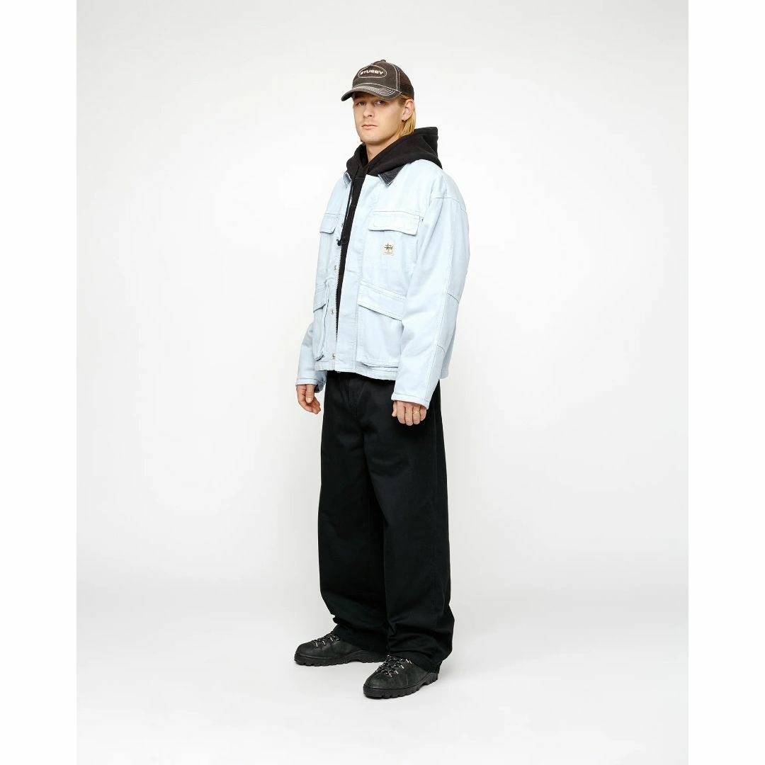 STUSSY - Stussy SHOP JACKET WASHED CANVAS Lの通販 by ケンタ006's