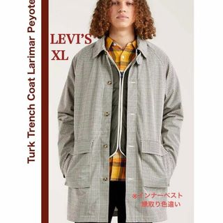 リーバイス(Levi's)の新品　LEVI’Sリーバイス　インナーベスト付き　ステンカラーコート撥水　XL(ブルゾン)