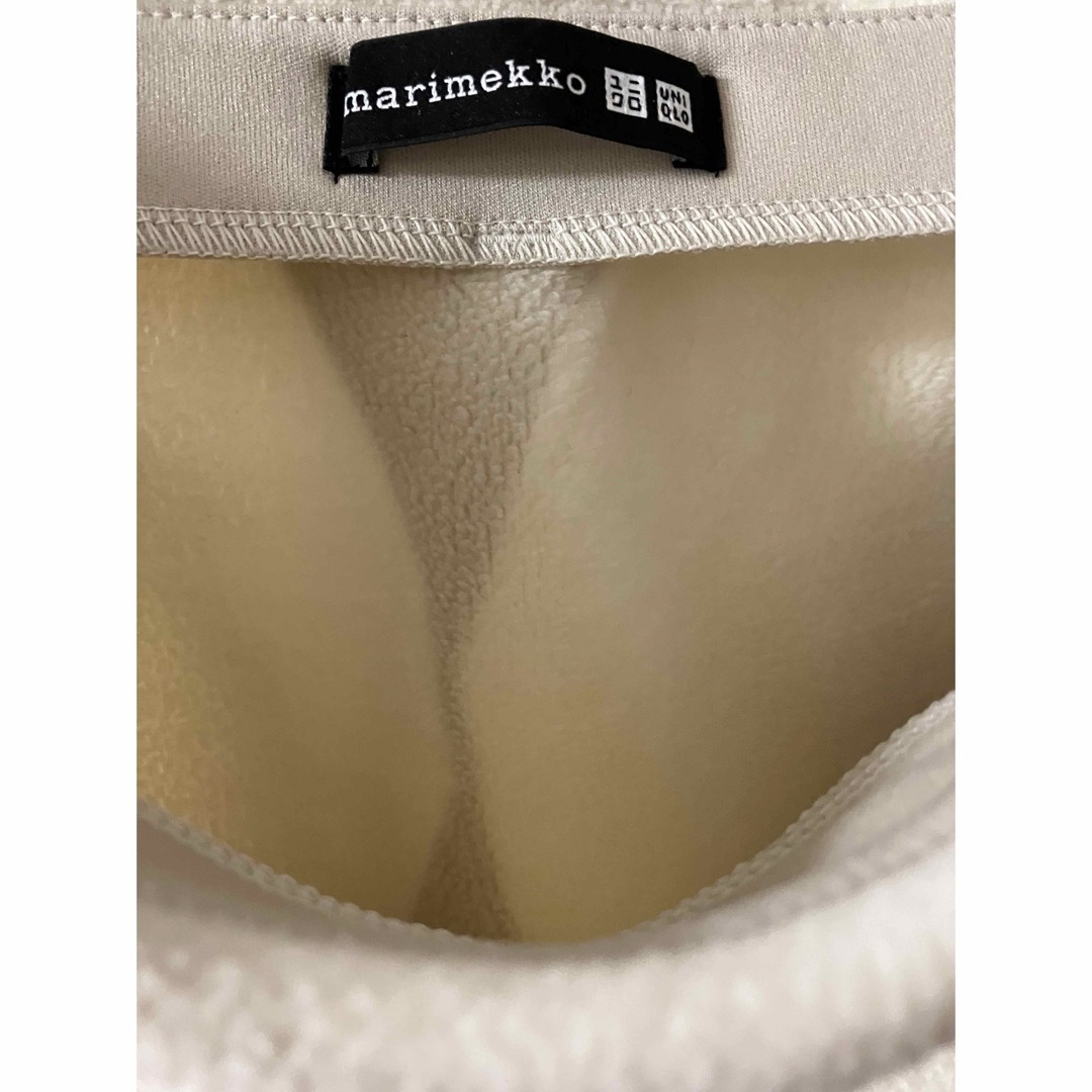 marimekko(マリメッコ)の完売！稀少！オンライン限定XSサイズマリメッコフリーススカート　ライトグレー レディースのスカート(ロングスカート)の商品写真