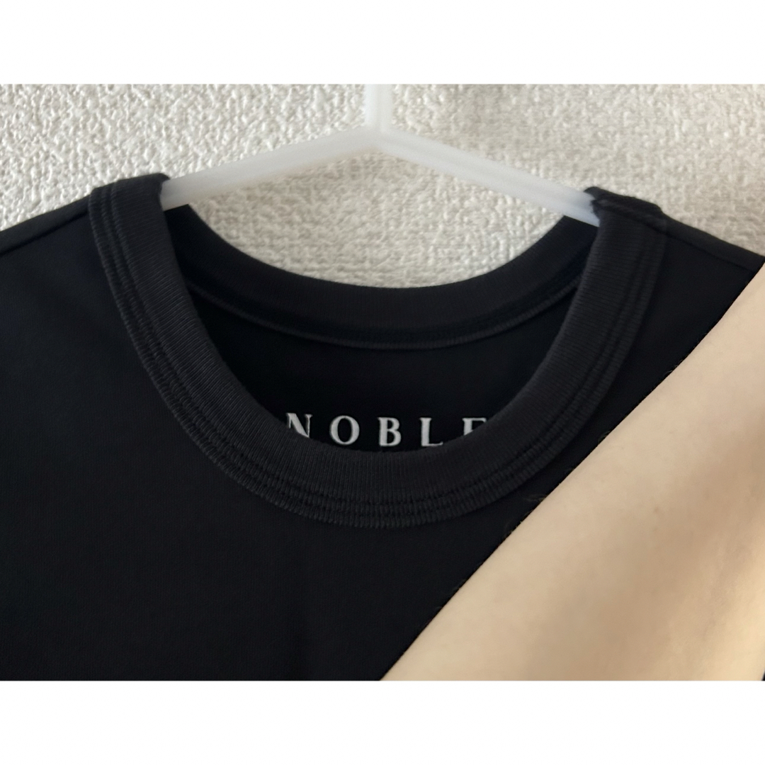 Noble(ノーブル)のnoble スビンコットンスムースコンパクトTシャツ レディースのトップス(Tシャツ(半袖/袖なし))の商品写真