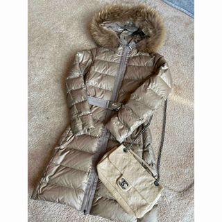 モンクレール(MONCLER)の正規美品MONCLER　 FABREFUR　ダウンコート(ダウンコート)