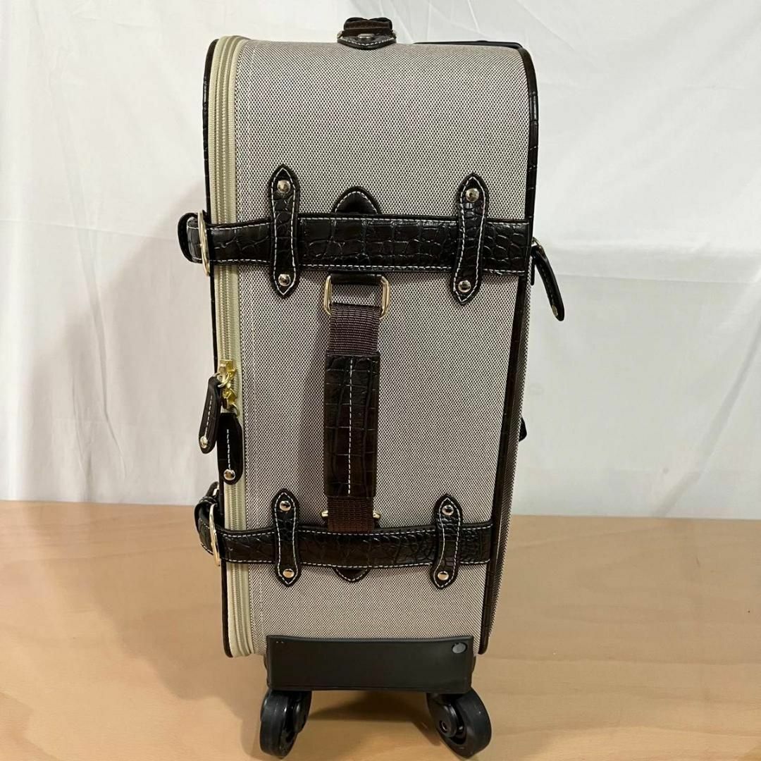 SWANY(スワニー)のスワニー トランクキャリー クロコダイル型押し　swany コロコロ レディースのバッグ(スーツケース/キャリーバッグ)の商品写真