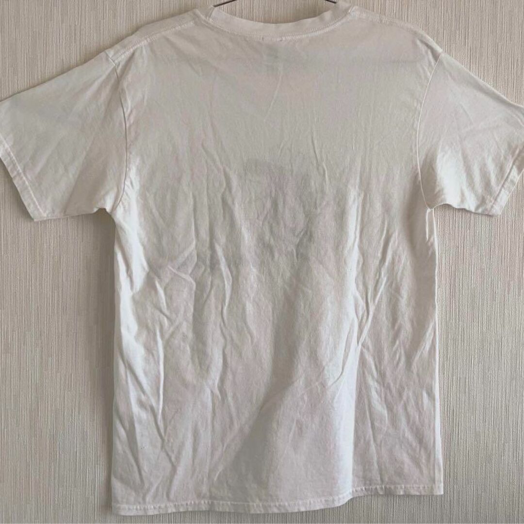 GILDAN(ギルタン)のギルダン　GILDAN   プレミアムコットン  ロゴTシャツ　白 レディースのトップス(Tシャツ(半袖/袖なし))の商品写真