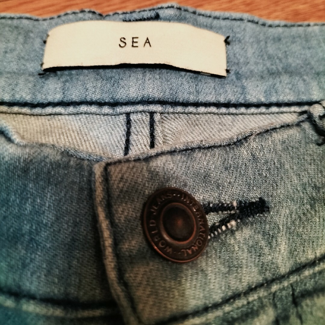 SEA(シー)のSEA デニム サイズ S から M サイズ レディースのパンツ(デニム/ジーンズ)の商品写真