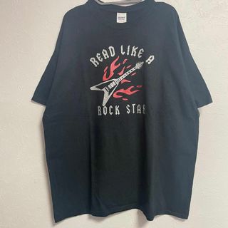 ギルタン(GILDAN)のGILDAN　Tシャツ　古着　２XL　黒　大きめサイズ(Tシャツ/カットソー(半袖/袖なし))