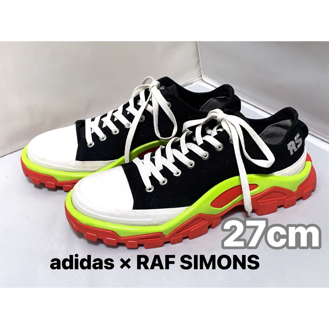 RAF SIMONS(ラフシモンズ)のadidas raf simons キャンバス　スニーカー　27cm 靴　厚底 メンズの靴/シューズ(スニーカー)の商品写真