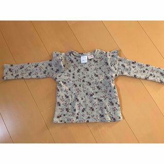 ザラキッズ(ZARA KIDS)のZARA 花柄ロンT(Ｔシャツ)