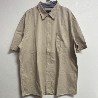 SADDLEBRED　シャツ　古着　XXL　ベージュ　大人シャツ(シャツ)