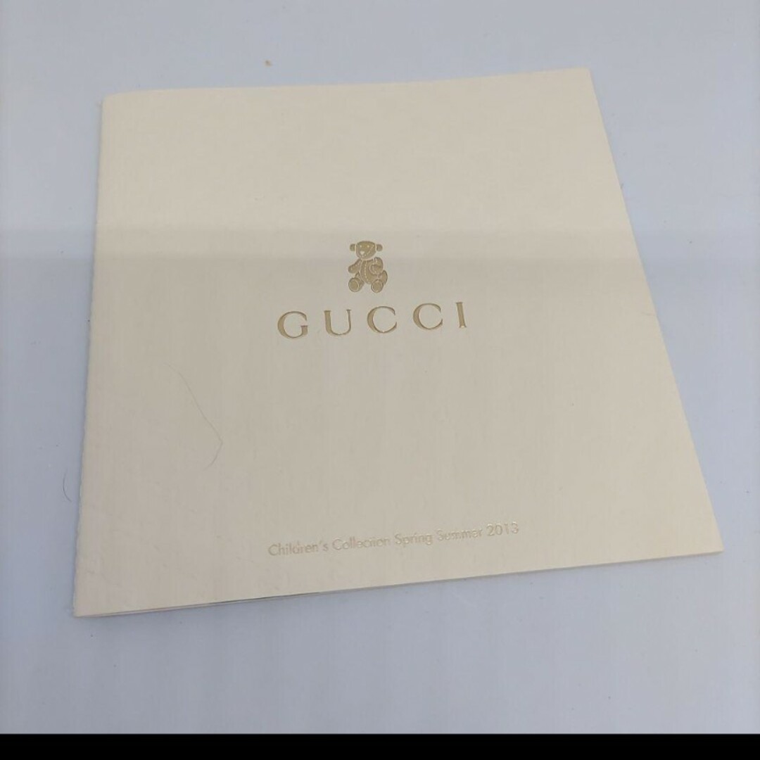 Gucci(グッチ)のグッチ　カタログ　children’s collection　2013 エンタメ/ホビーの雑誌(ファッション)の商品写真