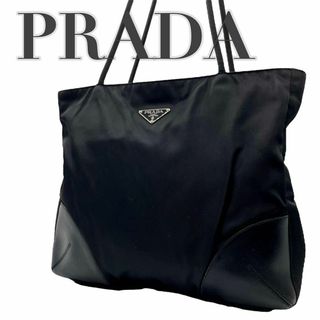 PRADA - プラスチックハンドル ナイロントートバックの通販 by