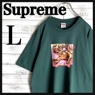 シュプリーム(Supreme)の8808【即完売モデル】シュプリーム☆ビッグロゴ人気カラーtシャツ　美品(Tシャツ/カットソー(半袖/袖なし))