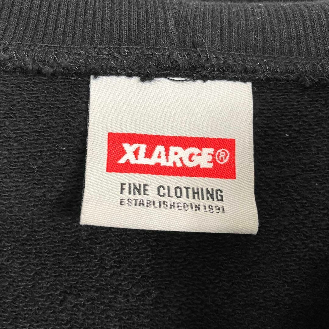 XLARGE(エクストララージ)のエクストララージ プリント フルジップ スウェットパーカー ブラック Mサイズ メンズのトップス(パーカー)の商品写真