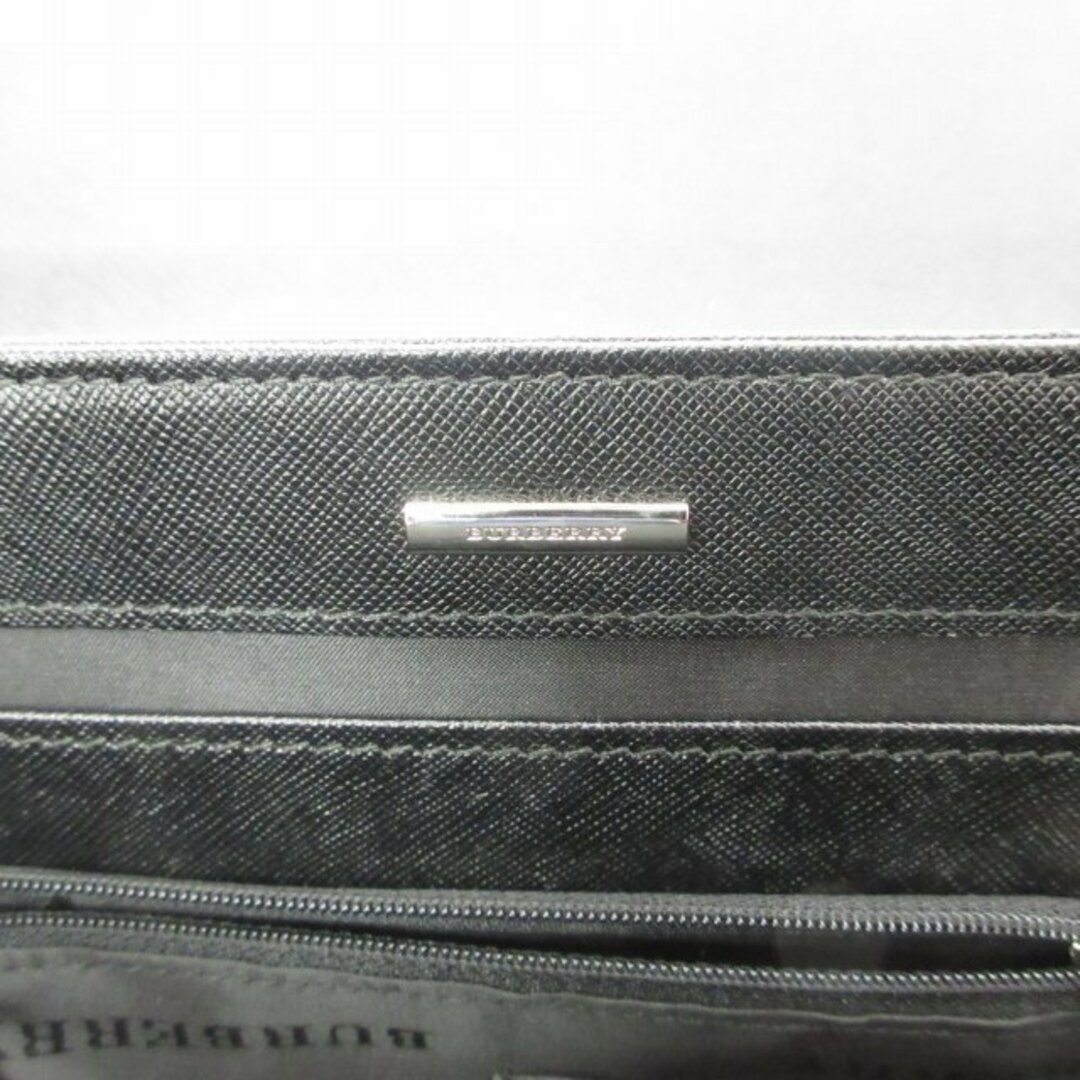 BURBERRY(バーバリー)のバーバリー ブリーフケース バッグ ロックキー付 レザー ブラック IBO47 メンズのバッグ(その他)の商品写真
