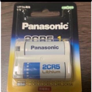 パナソニック(Panasonic)のパナソニック カメラ用リチウム電池 6V 1個入 2CR-5(その他)