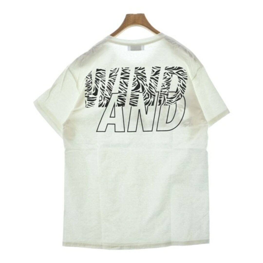 WIND AND SEA(ウィンダンシー)のWIND AND SEA ウィンダンシー Tシャツ・カットソー -(M位) 白 【古着】【中古】 メンズのトップス(Tシャツ/カットソー(半袖/袖なし))の商品写真