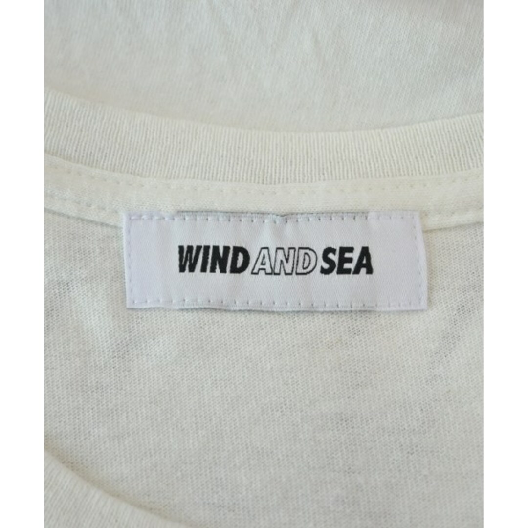 WIND AND SEA(ウィンダンシー)のWIND AND SEA ウィンダンシー Tシャツ・カットソー -(M位) 白 【古着】【中古】 メンズのトップス(Tシャツ/カットソー(半袖/袖なし))の商品写真