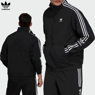 オリジナルス(Originals（adidas）)のアディダス トレフォイル トラックジャケット ナイロンセットアップ(セットアップ)